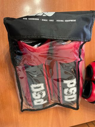 Protecciones Taekwondo :Guante Talla M y pies M