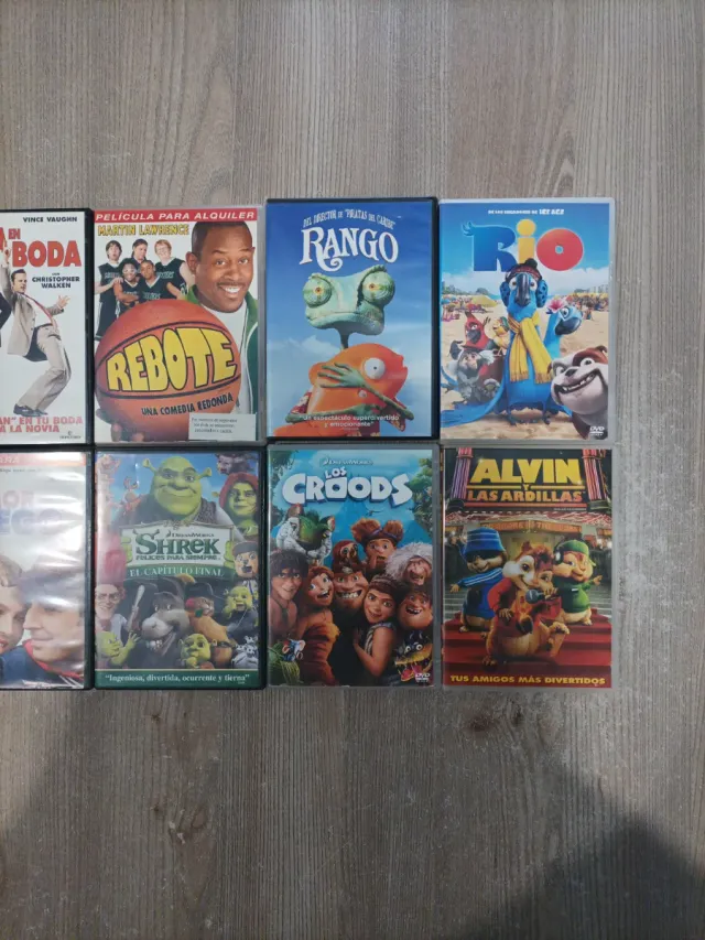 DVD,Películas variadas