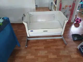 Cuna de viaje Chicco blanca