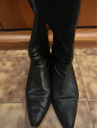 Stivali texani Zara neri