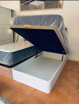 Canapé abatible con colchones Viscoelastica