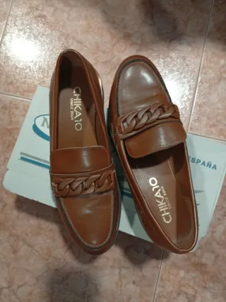 Zapatos CHIKATO mujer castellanos marrones