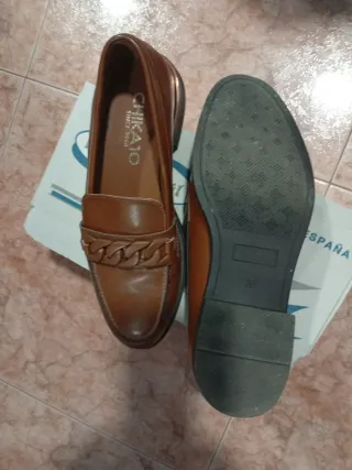 Zapatos CHIKATO mujer castellanos marrones