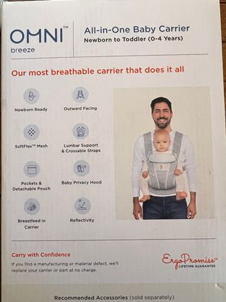 Mochila Ergobaby Omni 360 Gris Perla