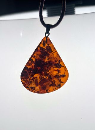 Colgante y Brazalete Ámbar Natural