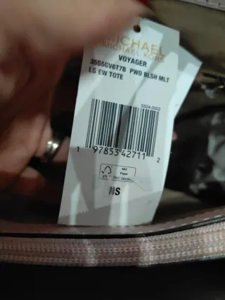 Borsa Michael Kors Beige e Rosa