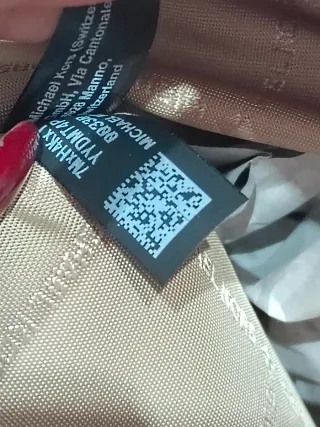 Borsa Michael Kors Beige e Rosa