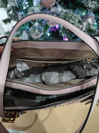 Borsa Michael Kors Beige e Rosa