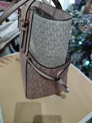 Borsa Michael Kors Beige e Rosa
