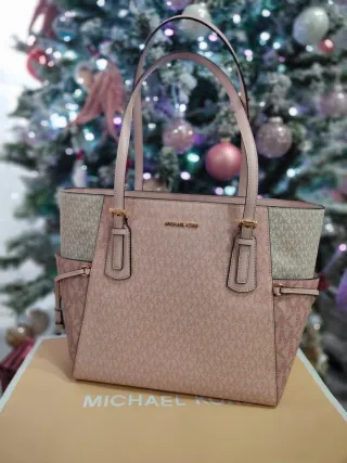 Borsa Michael Kors Beige e Rosa