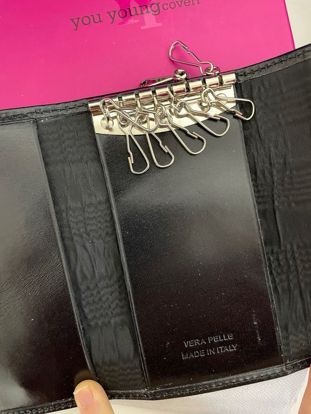 Portachiavi Enrico Coveri Rosa