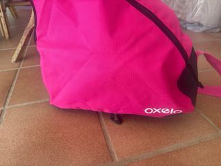 Casco y protecciones patines niña Oxelo