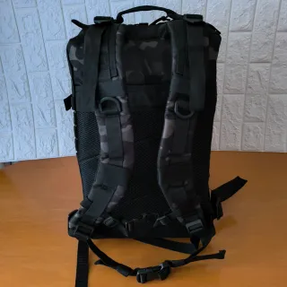 50L Mochila Táctica Grande Negra Camuflaje Viaje