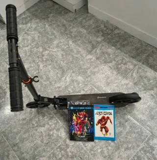 Patinete infantil negro HyperMotion.