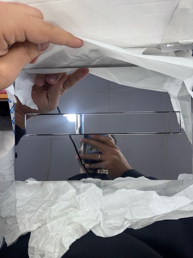 Placa Descarga Dual Roca