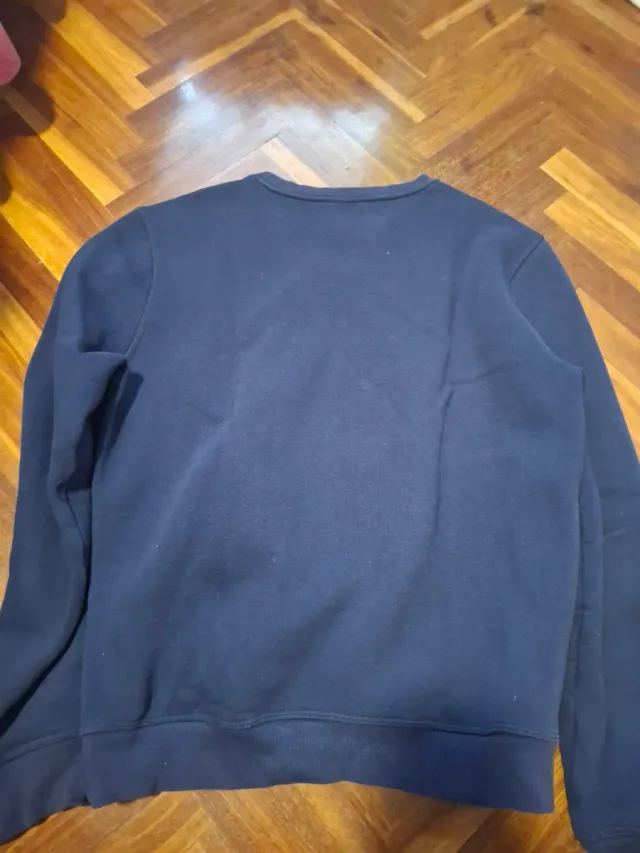 Sudadera azul con estampado Stay Dope