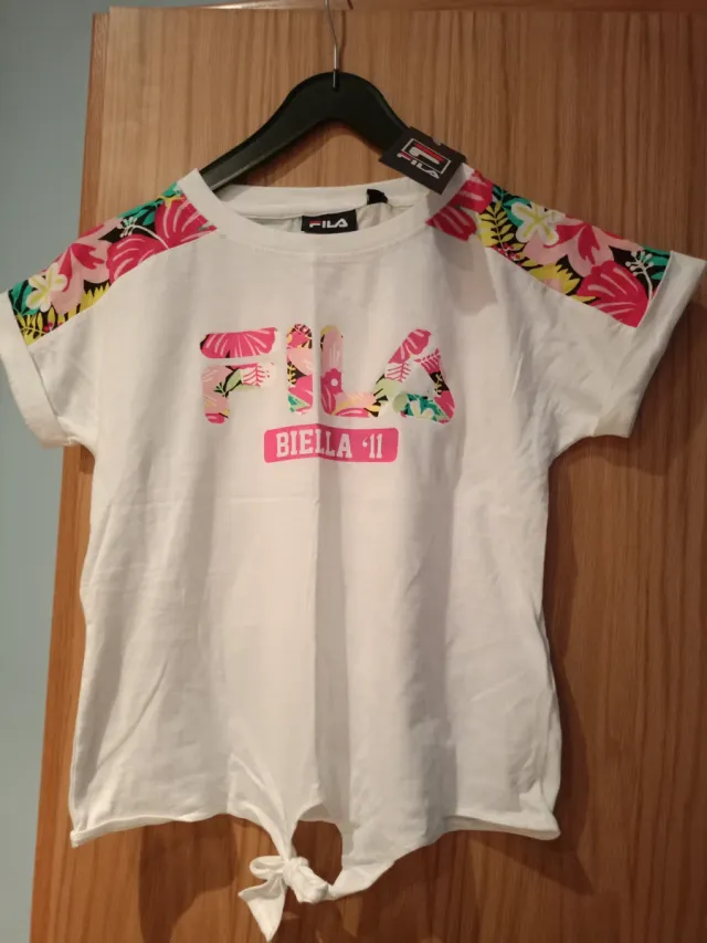 Camiseta Fila Niña Talla M Floral
