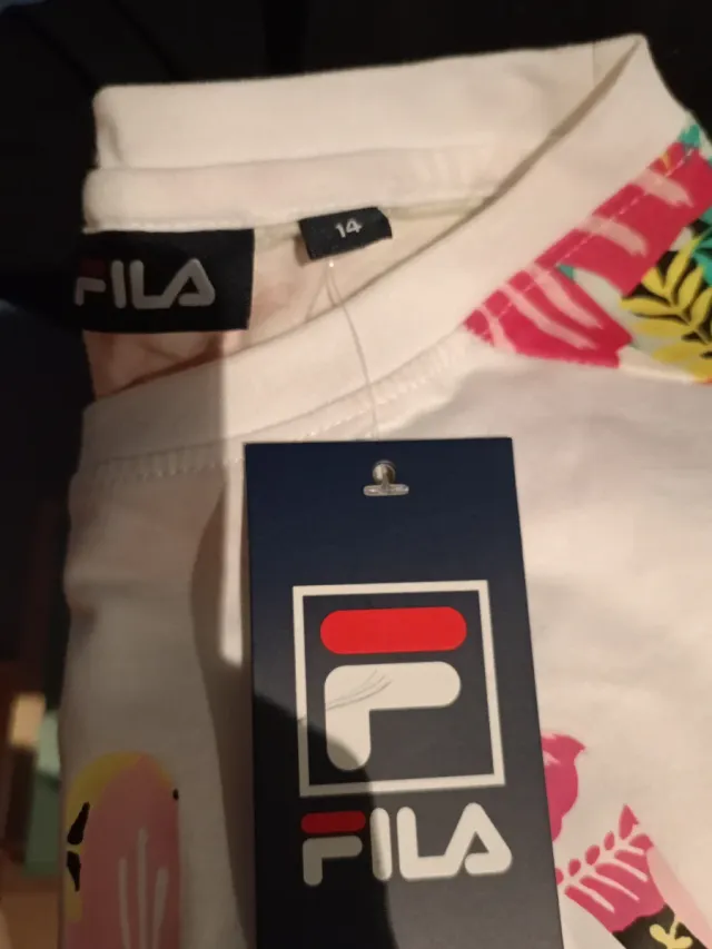 Camiseta Fila Niña Talla M Floral