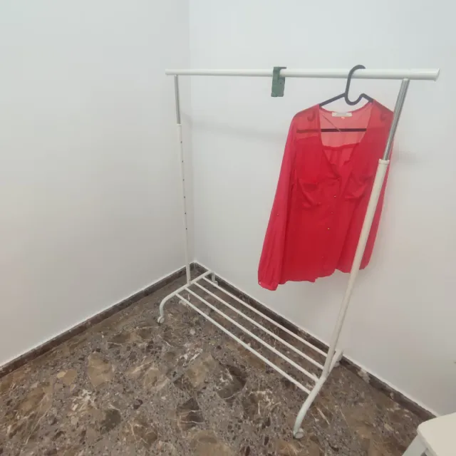 Burro perchero metálico