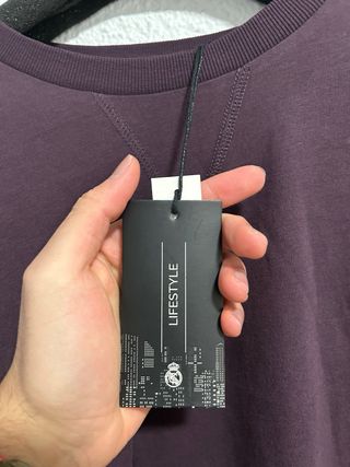 Camiseta Real Madrid Lifestyle Morada