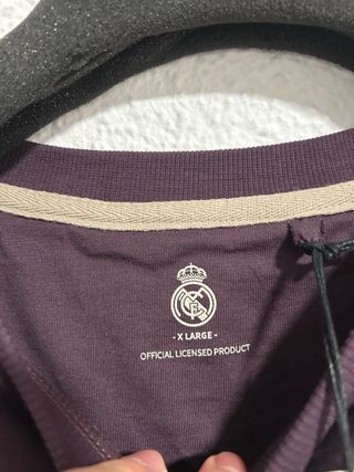 Camiseta Real Madrid Lifestyle Morada