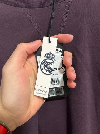 Camiseta Real Madrid Lifestyle Morada