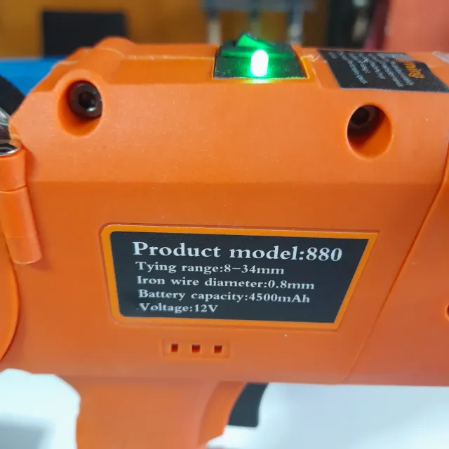 Legatrice elettrica automatica edilizia armatura