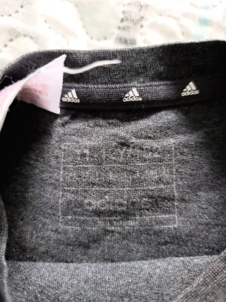 Camiseta Adidas Gris 11 años