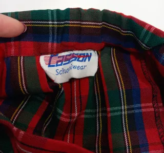 Falda Vintage a cuadros