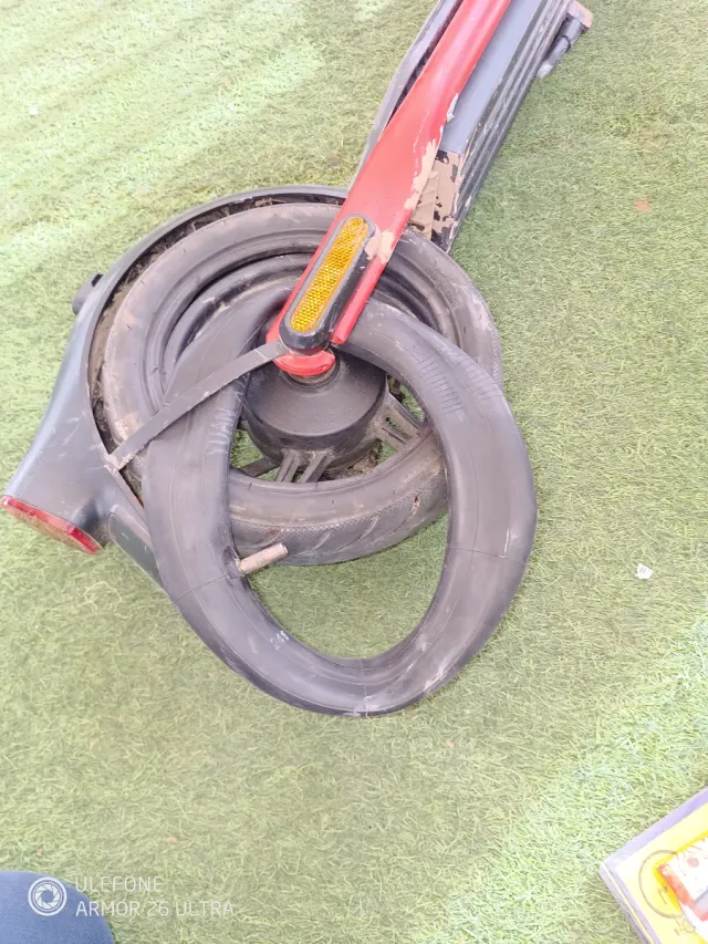 Se reparan los pinchazos.