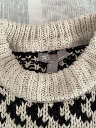 Jersey Oversize Estampado Esquí