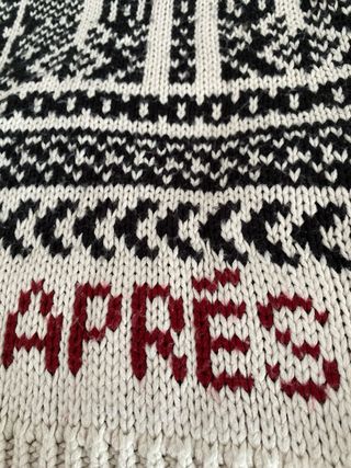 Jersey Oversize Estampado Esquí