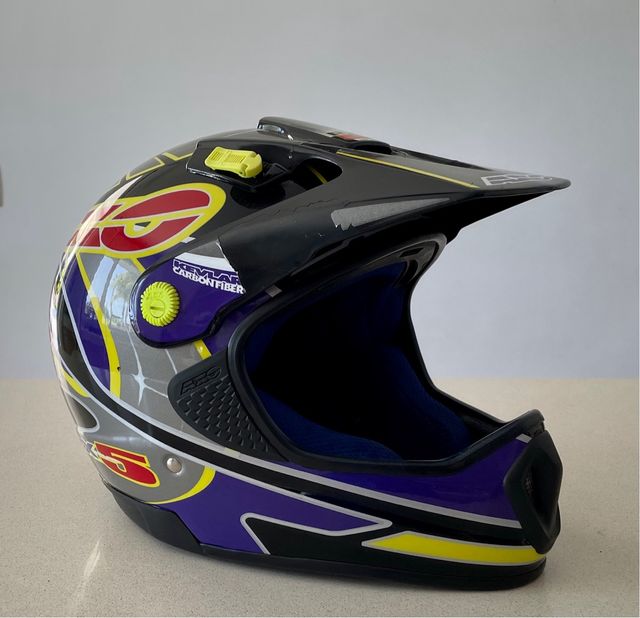 Casco Motocross Vintage Axo RX5 Talla L