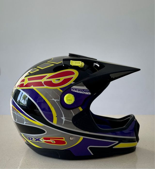 Casco Motocross Vintage Axo RX5 Talla L
