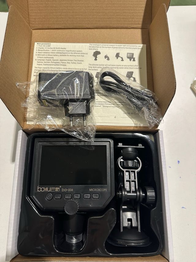 Microscopio Digital 4.3 HD 600x