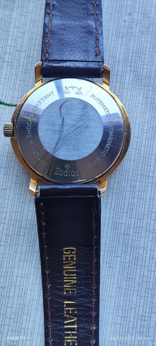 Reloj Zodiac Senator Hermetic Automatic.