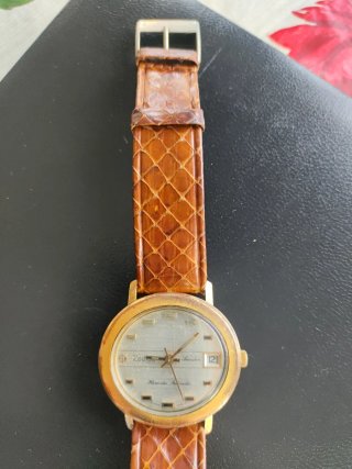 Reloj Zodiac Senator Hermetic Automatic 1970. Oro