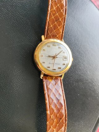 Reloj Zodiac Senator Hermetic Automatic 1970. Oro