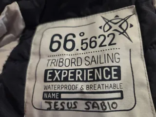 Abrigo impermeable esquí nieve 6 años