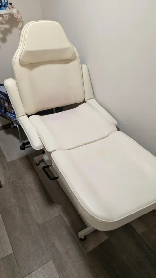 Camilla de masajes hidráulica