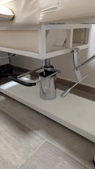 Camilla de masajes hidráulica