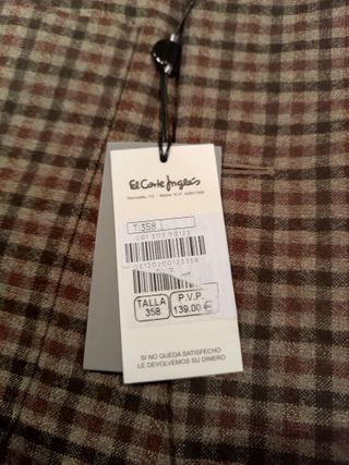 Americana Emidio Tucci Cuadros Talla XXXL