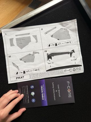 Mesa para salpicadero de camión Scania