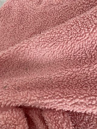 Conjunto Joggers y Sudadera Rosa Peluche