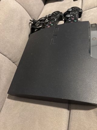 Consola Sony PS3 Negra + 2 Mandos