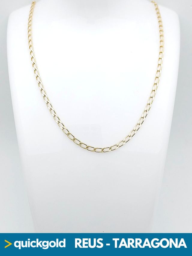 040-02-00564 CADENA ORO 18K  BILBAO 48.3 CM