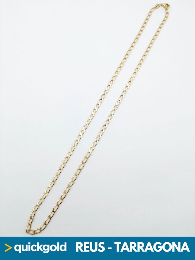 040-02-00564 CADENA ORO 18K  BILBAO 48.3 CM