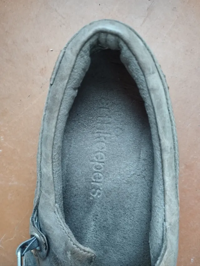 Zapatos Timberland grises mujer