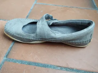 Zapatos Timberland grises mujer