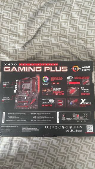 Placa Base MSI X470 Gaming Plus